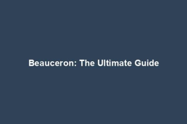 Beauceron: The Ultimate Guide